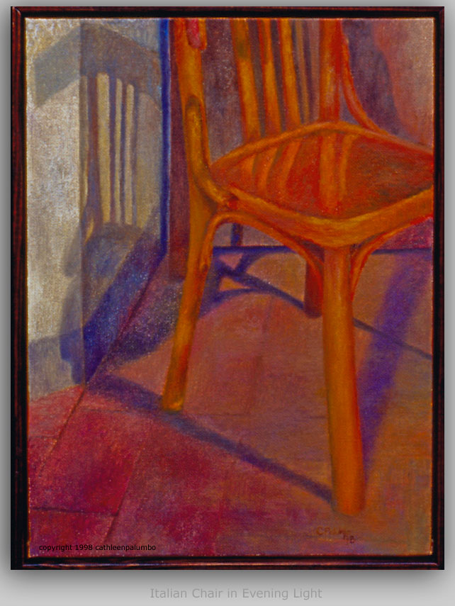 Italian Chair in Evening Light