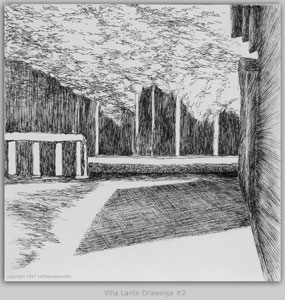 Villa Lante Drawings #2